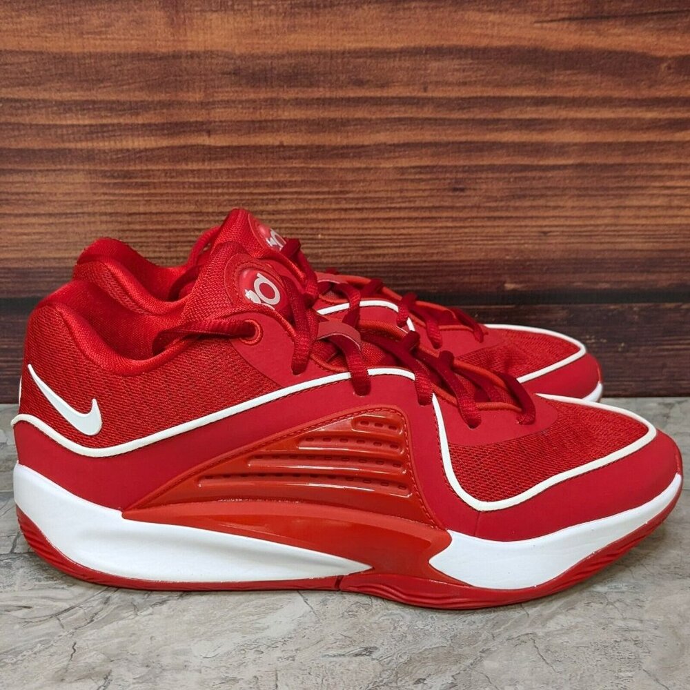 Nike KD16 Kevin Durant TB Men's 7.5 University Red Basketball Shoes DZ2927-600